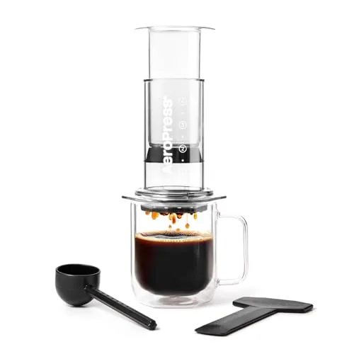 AeroPress Clear Coffee Press Tritan Shatterproof Brewer