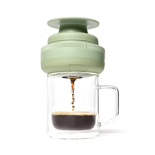 Corkcicle Palmpress Single-Serve Collapsible Coffee Brewer 8oz