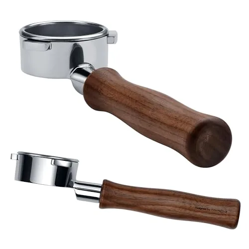 Normcore 54mm Bottomless Portafilter with Walnut Handle