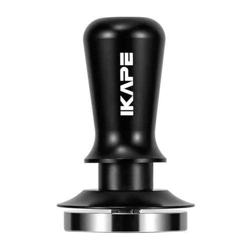 IKAPE 53.3mm Calibrated Spring-Loaded Espresso Tamper