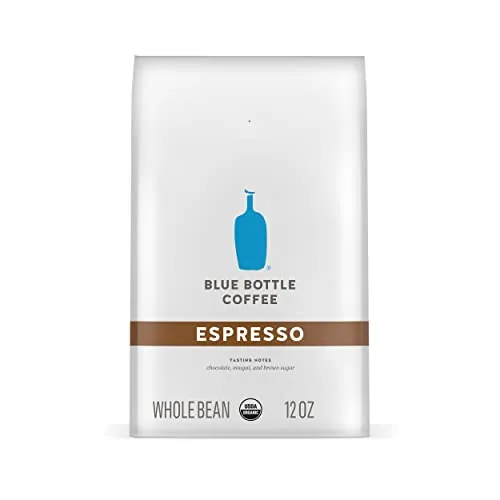 Blue Bottle Espresso Dark Roast Whole Bean Organic 12oz