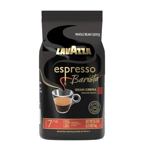 Lavazza Barista Gran Crema Whole Bean Espresso 2.2lb