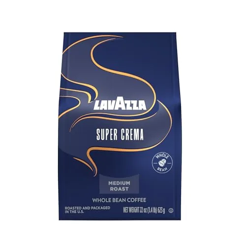 Lavazza Super Crema Whole Bean Espresso 22oz