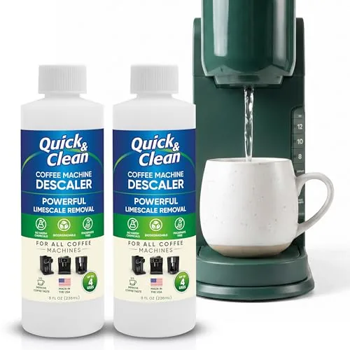 Quick & Clean Descaler 2-Pack 8 Total Uses USA-Made
