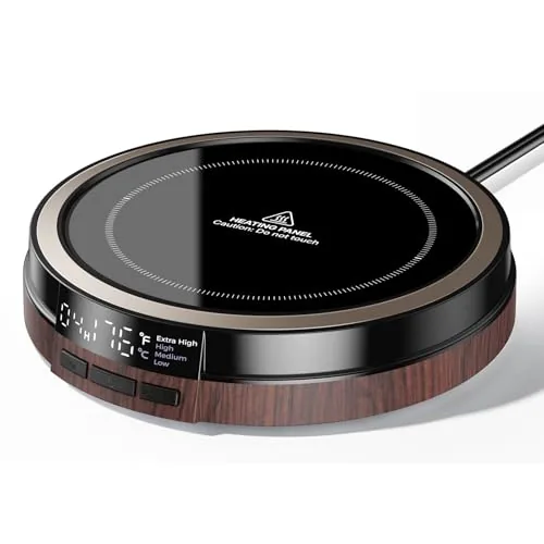 Bearwind 50W Desk Mug Warmer with Timer Display