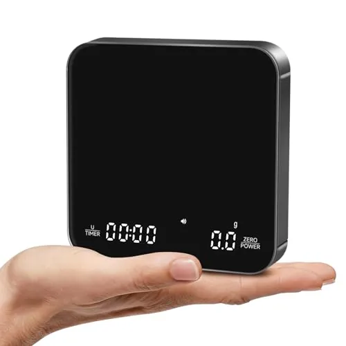 KitchenTour CaféMetric Espresso Scale with Timer 0.1g