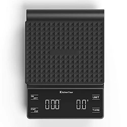 KitchenTour EK6002 Coffee Scale with Timer 3kg/0.1g