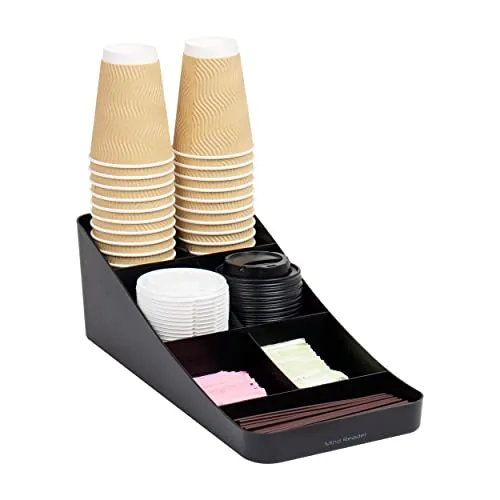 Mind Reader 7-Compartment Coffee Bar Countertop Organizer