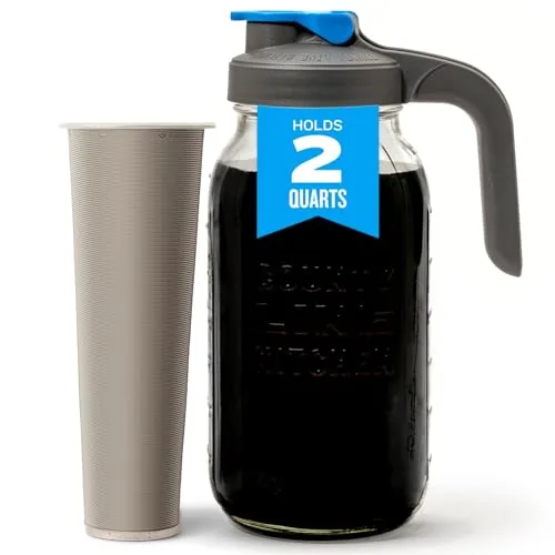 County Line Kitchen 64oz Cold Brew Mason Jar Maker