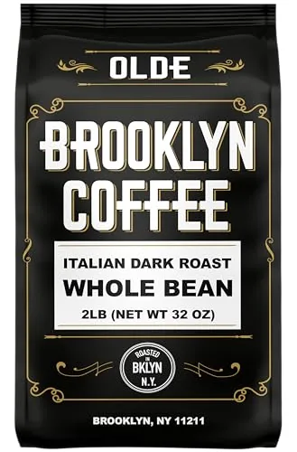 Olde Brooklyn Italian Dark Roast Whole Bean 2lb