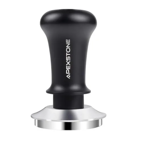 Apexstone 51mm Spring-Loaded Calibrated Espresso Tamper