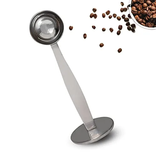 Zhuohai 2-in-1 Coffee Scoop with Tamper, 15ml Stainless