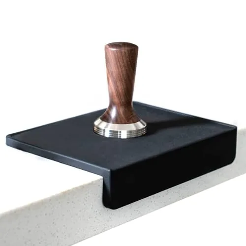 watchget Espresso Tamping Mat 8.5x5.9in with Barista Towel