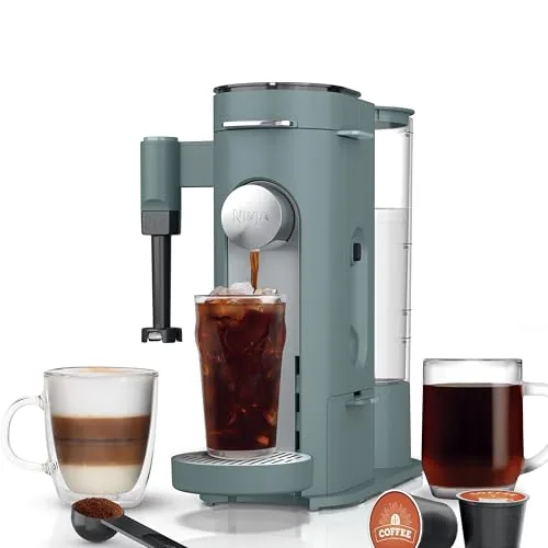 Ninja PB051SG Pod & Grounds Single-Serve Frother