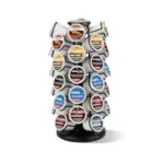 BLACKSMITH FAMILY 40-Pod Metal K-Cup Carousel Black