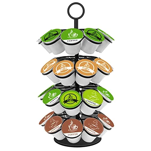 KIMIUP K-Cup Pod Holder 36-Capacity Spinning Countertop