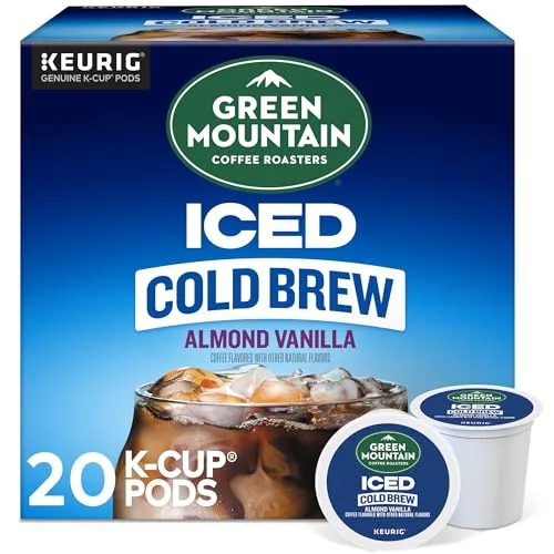 Green Mountain Almond Vanilla Iced Cold Brew K-Cups