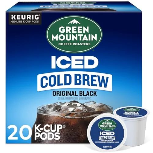 Green Mountain Cold Brew K-Cups Original Black 20-Count