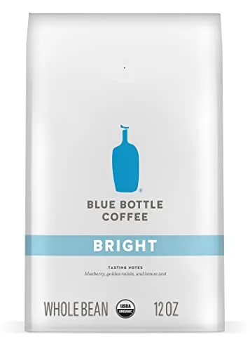 Blue Bottle Coffee Bright Blend Organic Whole Bean 12oz