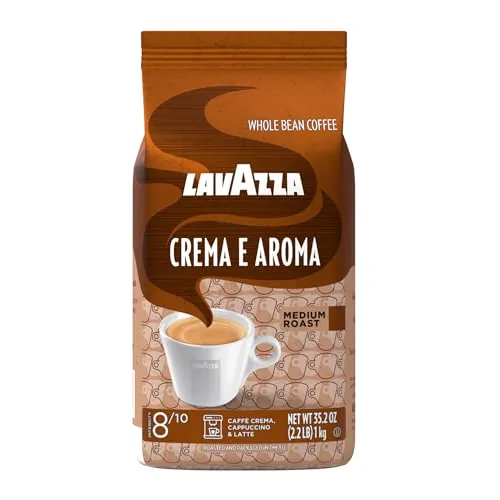Lavazza Crema e Aroma Whole Bean 2.2lb Espresso Blend