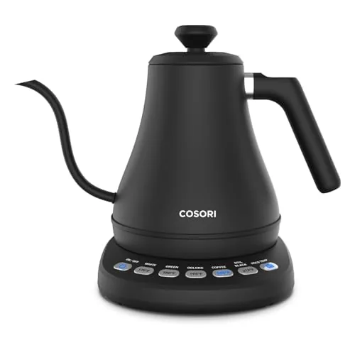 Cosori Gooseneck Kettle 0.8L 5-Preset Temperature Control