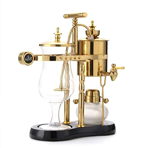 Diguo Belgian Balance Siphon Coffee Maker Classic Gold