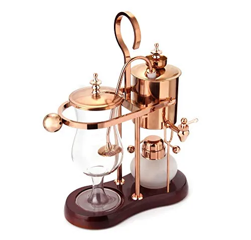 Diguo Belgian Balance Syphon Coffee Maker Rose Gold