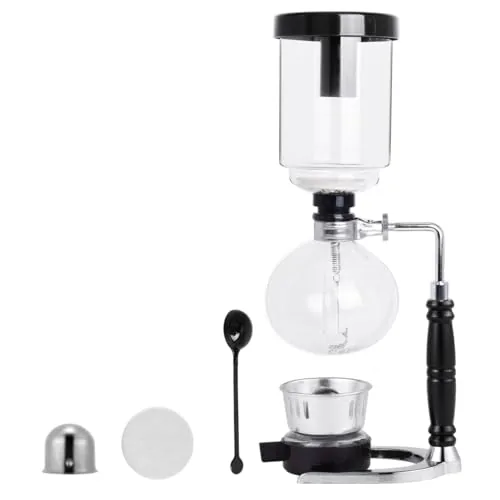 YUCHENGTECH 5-Cup Siphon Coffee Maker 600ml Borosilicate