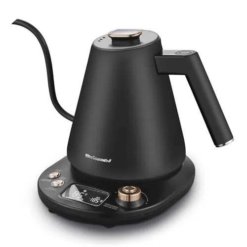 Elite Gourmet EKT3001 1L Gooseneck Digital Kettle