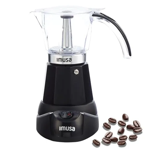 IMUSA Electric Moka Pot 3 or 6 Cup Espresso Maker