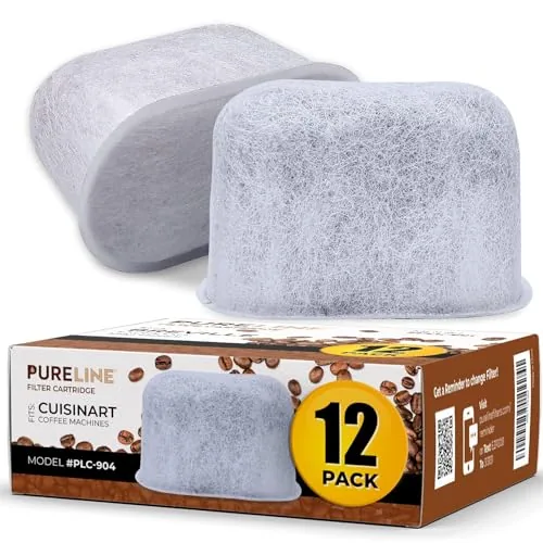 Pureline 12-Pack Cuisinart Charcoal Water Filters NSF-42