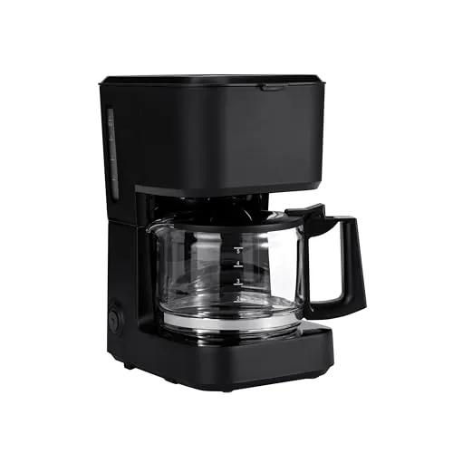 Amazon Basics 5-Cup Drip Coffee Maker Matte Black