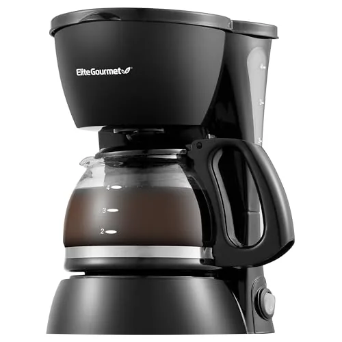 Elite Gourmet EHC4128 4-Cup Drip Coffee Maker