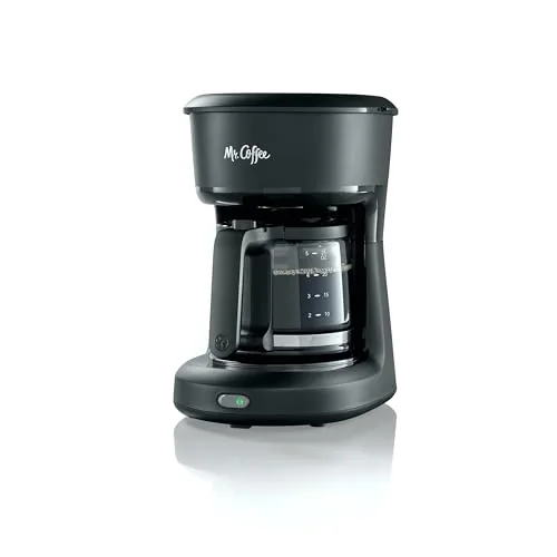 Mr. Coffee 5-Cup Mini Brew Switch Maker, Black