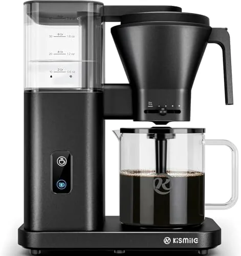 Kismile SCA-Certified 8-Cup Drip Coffee Maker with Cold Brew