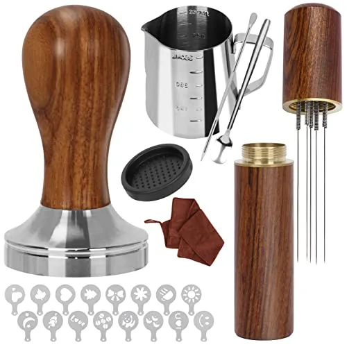 Y-Step 23-Piece Espresso Tamper and Barista Accessory Kit