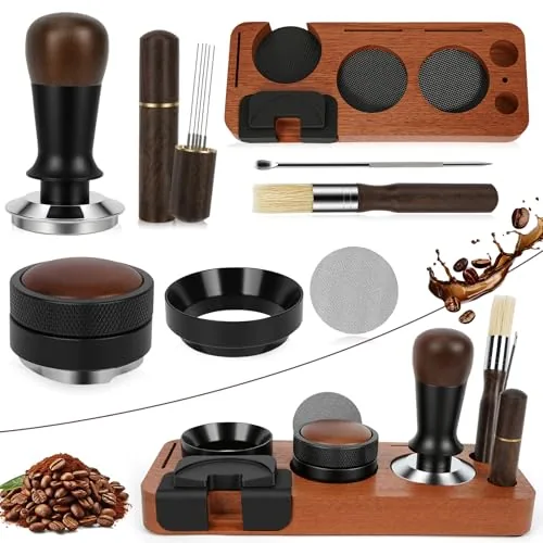 YUNGOO 51mm Espresso Accessories Kit 8-Piece Barista Set
