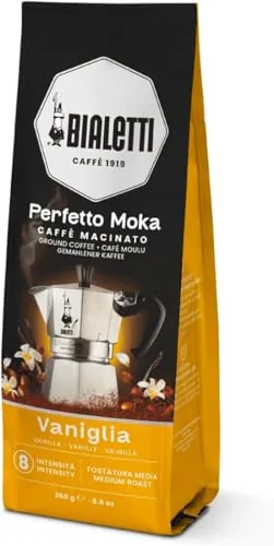 Bialetti Perfetto Moka Vaniglia Vanilla Ground Coffee 250g