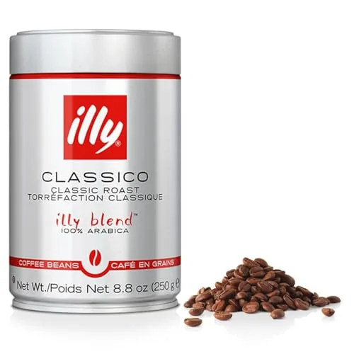 illy Classico Whole Bean Medium Roast 8.8oz Can