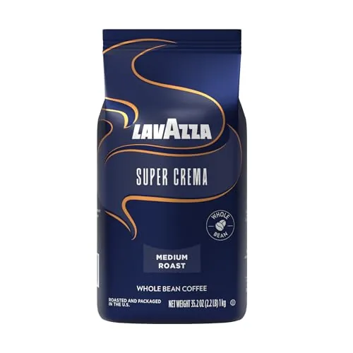 Lavazza Super Crema Whole Bean Espresso 2.2 lb