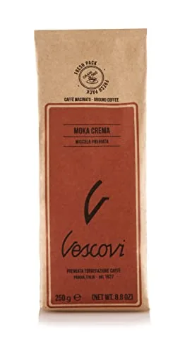 V Vescovi Moka Crema Medium Roast Espresso 250g
