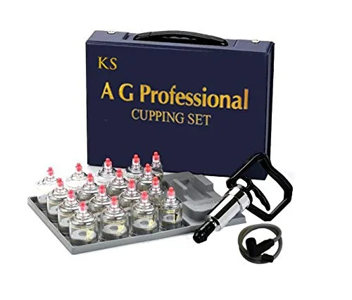 KS Cupping Set 17-Cup Korean-Made with Extension Tube