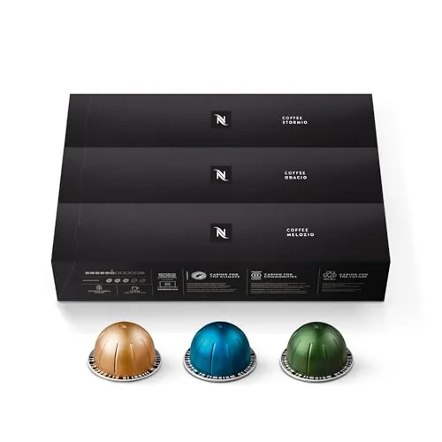 Nespresso Vertuo Variety Pack 30 Pods Medium Dark Roast