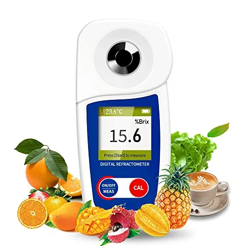 Flagfront Digital Brix Refractometer 0-55% ATC