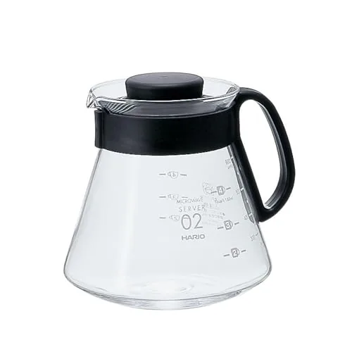 Hario V60 Glass Server 600ml Pour-Over Carafe