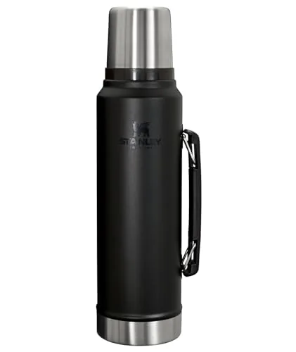 Stanley Classic Vacuum Bottle 20oz Wide Mouth Black 2.0