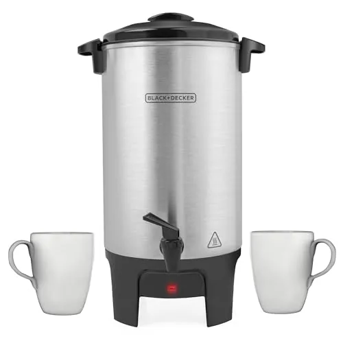 BLACK+DECKER 40-Cup Coffee Urn with Keep Warm Function