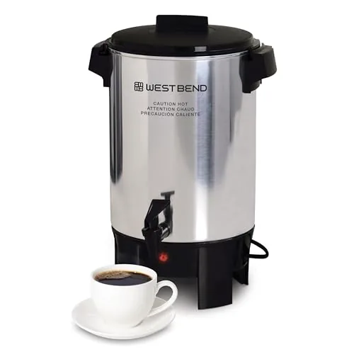 West Bend 30-Cup Coffee Urn with Auto Temp Control