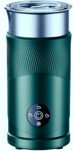 Ecoflarix 4-in-1 Electric Milk Frother 350ml Hot Cold