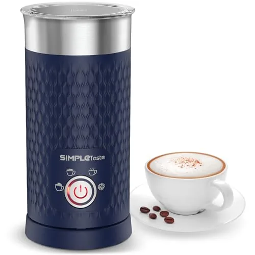 SIMPLETASTE 4-in-1 Electric Milk Frother and Warmer